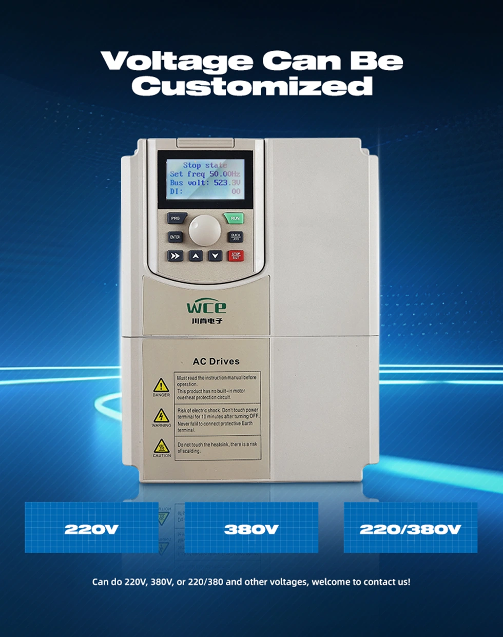 7.5KW Variable Frequency Drive for Pump